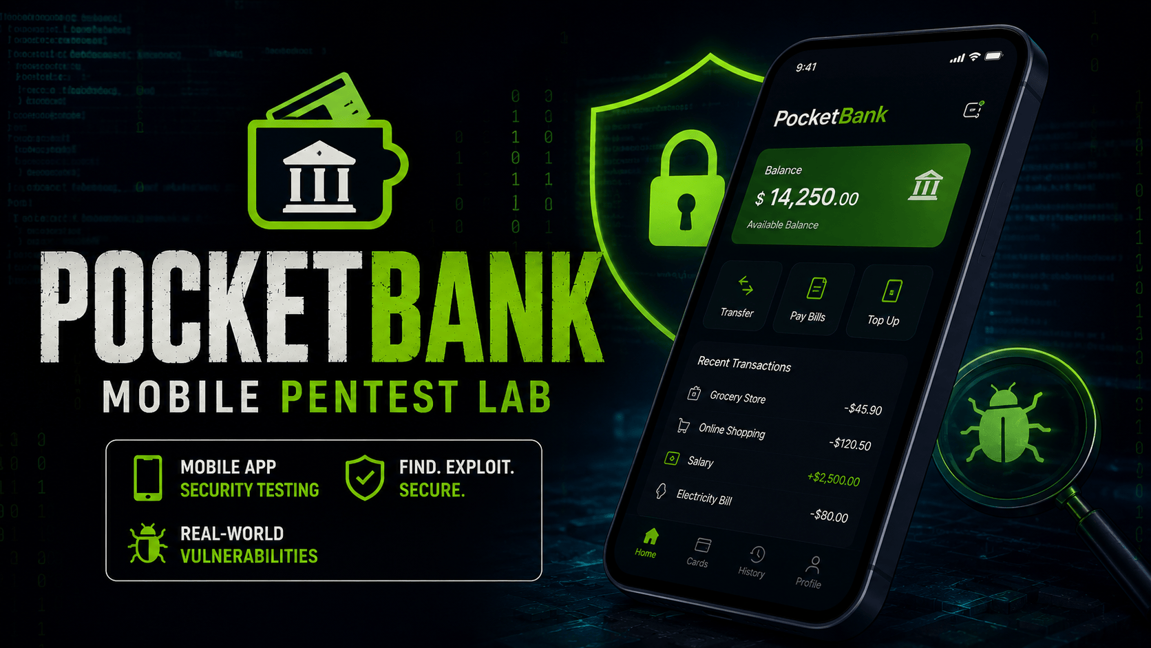 PocketBank Mobile Pentest Lab